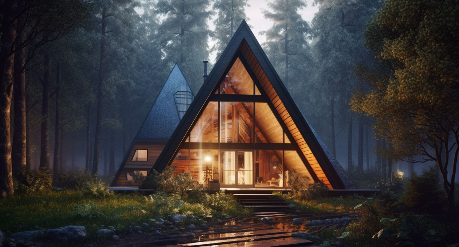 A Frame House